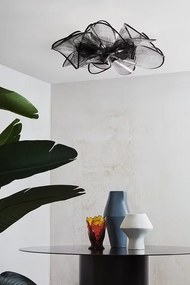 Aplica de perete sau tavan LED realizata manual La Belle Étoile Black