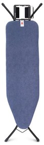 Masă de călcat Brabantia B 1003336, 124x38 cm, 7 poziții de reglare, Suport pentru fier de călcat, albastru