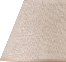 Abajur de rezervă JUTA E27 d. 19 cm bej