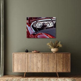 Tablou pe sticlă - Automobil (70x50 cm)