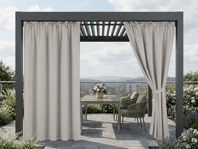 Cortina de gradina GARDIO impermeabil 150x220 cm, gri-bej