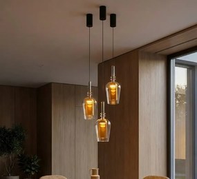 Lustra, Pendul LED modern TAGNA chihlimbar