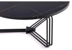 Masa de cafea Antica, neagra