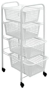 Suport cu coșulețe Metaltex Miami, înălțime 83 cm
