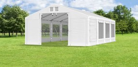 Cort de petrecere 4x8x2m Comfort PVC 560g cu plasă împotriva insectelor Summer