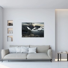 Tablou - Munții norvegieni (90x60 cm)