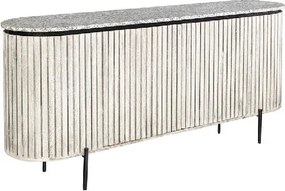 Comoda eleganta din lemn sablat ADLON 170cm