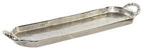 Tava Splendor din metal argintiu 64x15 cm