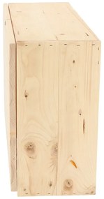 Masă de bar pentru grădină din lemn de pin 56x58 cm Baar – Esschert Design