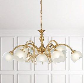 Candelabru design floral LUX realizata manual Liberty
