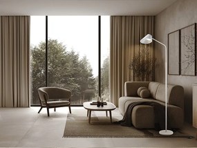 Lampadar/Lampa de podea LED design modern Esino alb