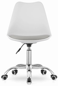 Scaun de birou alb-gri, PANSY