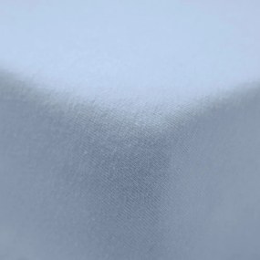 Cearceaf albastru deschis din flanelă cu elastic 150x200 cm Brushed – Catherine Lansfield