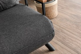 Canapea extensibilă Sando 2 Dark Grey