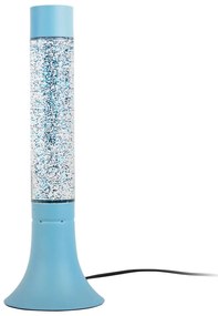 Veioză albastră cu abajur din sticlă (înălțime 37,5 cm) Astro Glittler – Leitmotiv