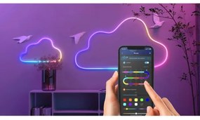 Bandă LED flexibilă Govee Neon SMART 2m RGBIC Wi-Fi IP67