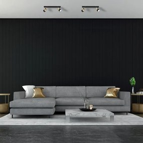 Spot LED TUBSSON 2xGU10/4,8W/230V negru/auriu