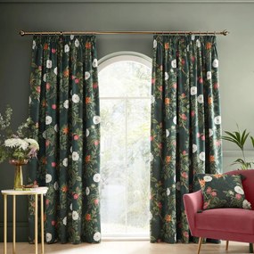 Draperii verzi 2 buc. 168x183 cm Arcadia Floral – RHS
