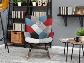 Fotoliu Sibyla (patchwork + fag negru). 1110387