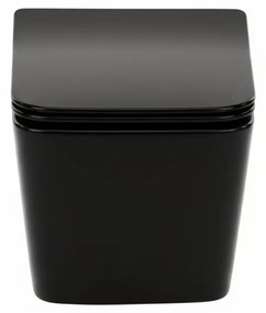 Roya Tina 81GRE set rezervor de toaletă de perete negru