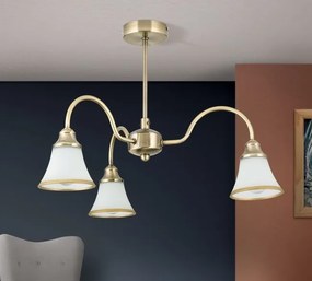 Candelabru stil clasic cu 3 brate Maja DLU 1700/3 Patina OR
