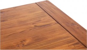 Masa extensibila, L120(210) 80 H80 cm, nuc antichizat, lemn masiv