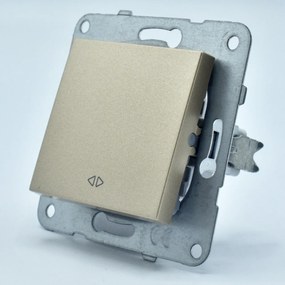 Intrerupator cruce, 10A, IP20, Bronz, Panasonic Arkedia Slim / Karre Plus