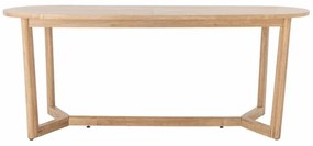 Masă de dining din lemn de cauciuc, natur, 200×100 cm „Serrone”- Creative Collection
