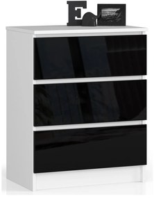 Comodă Kalista II (negru lucios). 1068727