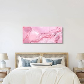 Tablou - Marmură roz (120x50 cm)