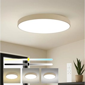 Brilagi-LED Lampă LED reglabilă POOL SMART LED/180W/230V 120 cm bej Wi-Fi Tuya+telecomandă