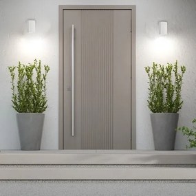 Aplica LED iluminat exterior ambiental, Protectie IP65 Urfa I alba