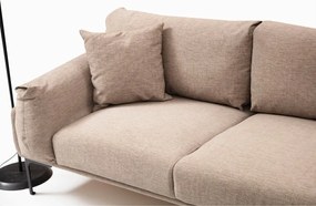 Colțar bej Artie Leo, colț pe partea dreaptă