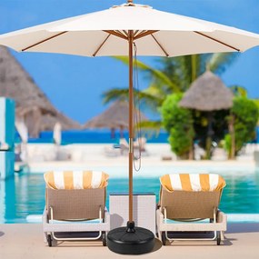 Bază pentru umbrelă umplută cu apă sau nisip