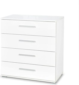 Comoda Lima KM3, alb, PAL, 77x40x82 cm