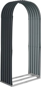 SUN OVAL depozit pentru lemne 103 x 40 x 200 cm