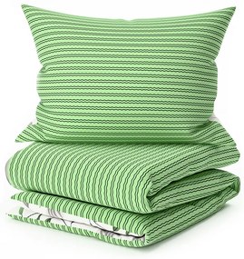 Lenjerie de bumbac KARDA alb Dimensiune lenjerie de pat: 70 x 90 cm | 140 x 200 cm