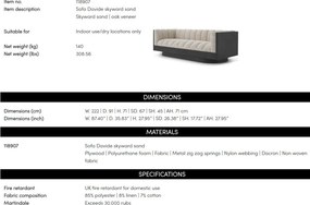 Canapea moderna design LUX Davide