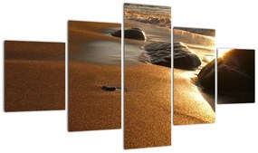 Tablou - plaja de nisip (125x70cm)