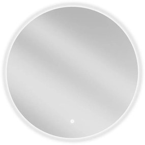 Mexen Erg oglindă de baie iluminată, rotundă 70 cm, LED 6000K, anti-aburire - 9823-070-070-611-00