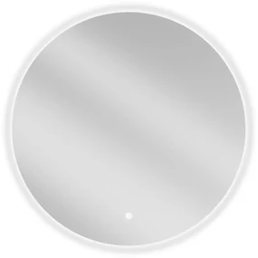 Mexen Erg oglindă de baie iluminată, rotundă 70 cm, LED 6000K, anti-aburire - 9823-070-070-611-00