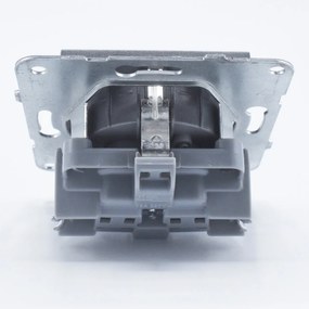 Priza simpla cu impamantare si protectie copii, 16A, IP20, Grafit, Panasonic Arkedia Slim\ Karre Plus