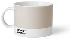 Cană alb-gri din ceramică 475 ml Warm Gray 2 – Pantone