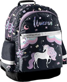 Set școlar pentru fete UNICORN - set din 5 piese cu rucsac și accesorii