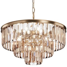 Lustră pe lanț Maytoni MOD085PL-07G REVERO 7xE14/40W/230V