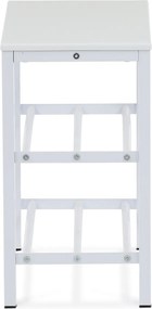 Raft pentru pantofi 83168-42 WT, metal, alb