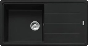 Franke Basis chiuvetă din granit 97x50 cm negru 114.0676.291