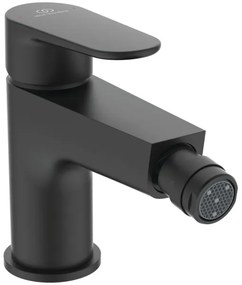Baterie bideu Ideal Standard Cerafine O negru mat cu ventil click-clack inclus BD716XG Negru mat