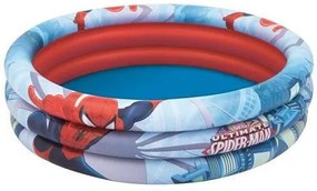 Piscina gonflabila pentru copii, rotunda, 122x30 cm, bestway spider-man