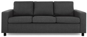 Canapea Scandinavian Choice C169Numărul de locuri: 3, Antracit, Negru, 214x88x86cm, Tapiterie, Picioare: Plastic